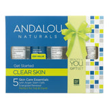 Andalou Naturals Get Started Clarifying Skincare Essentials Kit (Pack of 5) - Cozy Farm 