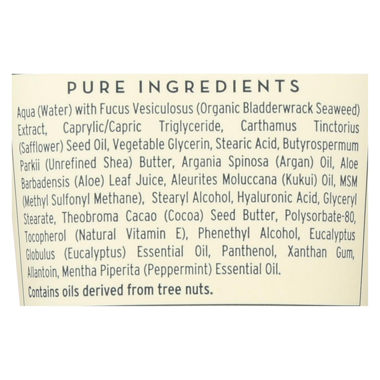 The Seaweed Bath Co. Eucalyptus & Peppermint Body Cream (6 Oz.) - Cozy Farm