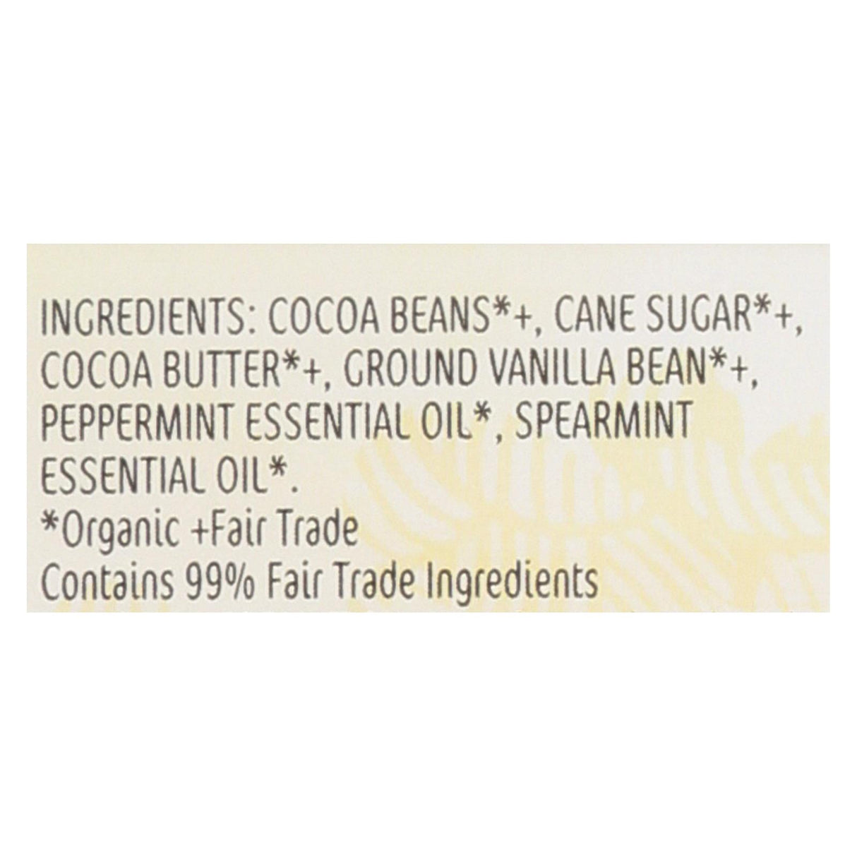 Organic Theo Chocolate Bar - Classic Dark (70% Cacao) Mint - 3 Oz Bars (Pack of 12) - Cozy Farm