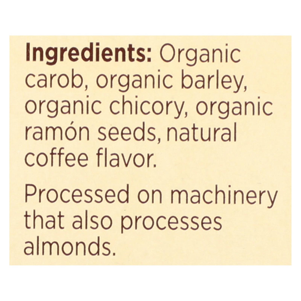 Teeccino French Roast Herbal Coffee (Pack of 6) - 10 Tea Bags, Dark Roast - Cozy Farm