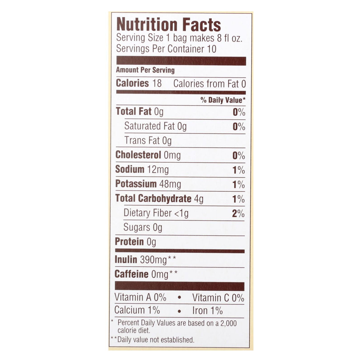 Teeccino French Roast Herbal Coffee (Pack of 6) - 10 Tea Bags, Dark Roast - Cozy Farm