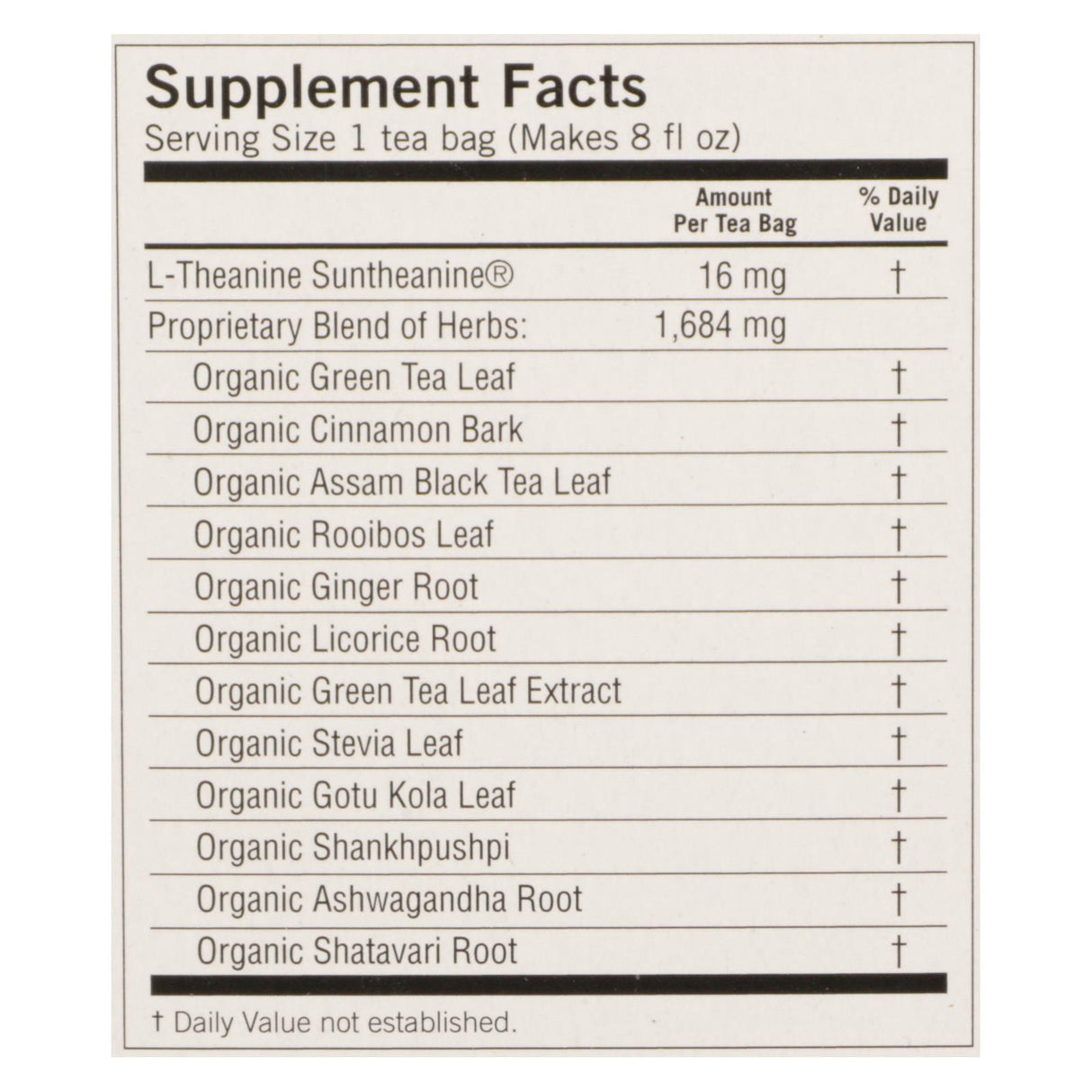 Yogi Perfect Energy Herbal Tea, Vanilla Spice, 6 Pack x 16 Tea Bags - Cozy Farm