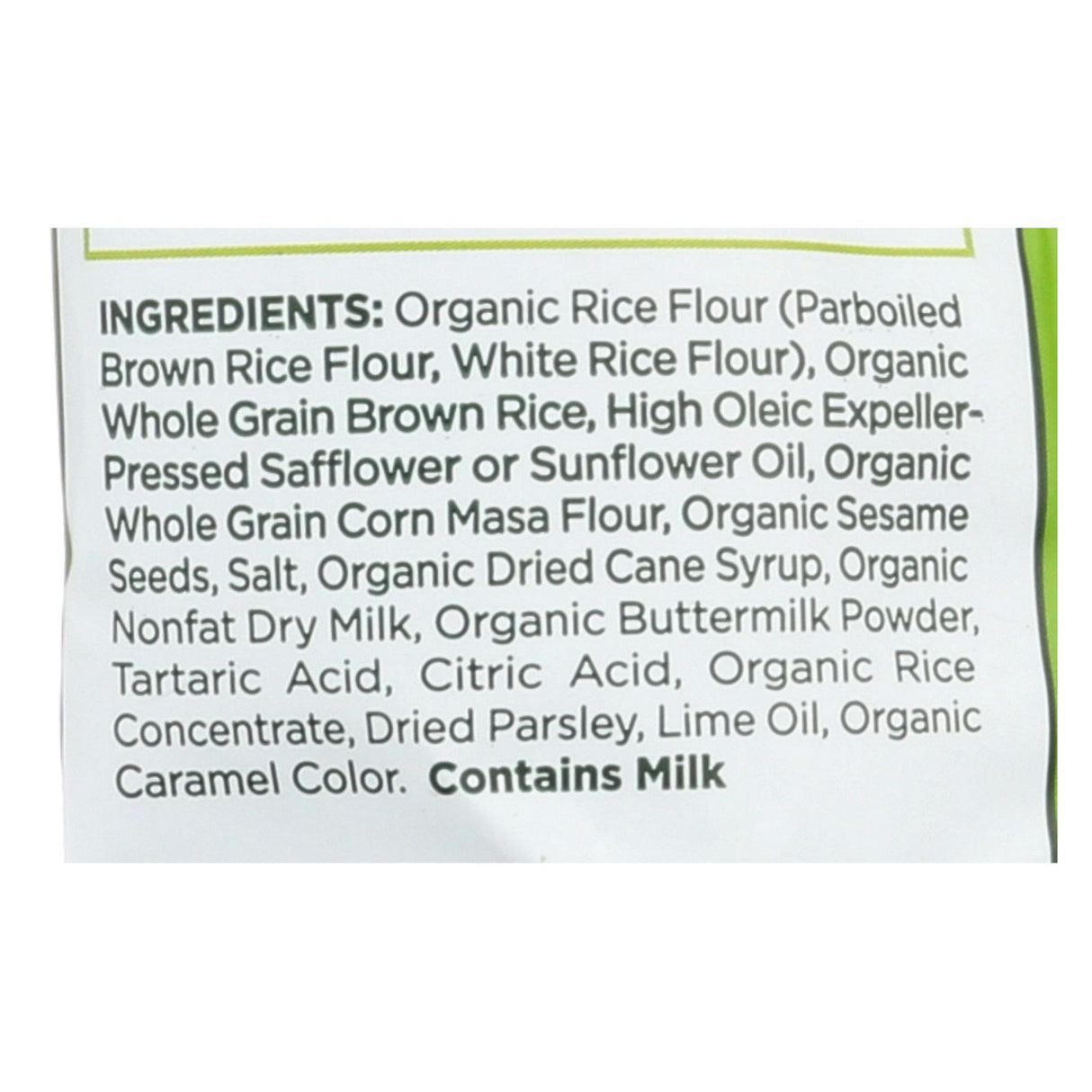 Lundberg Family Farms Fiesta Lime Rice Chips, 6 Oz., 12-Pack - Cozy Farm