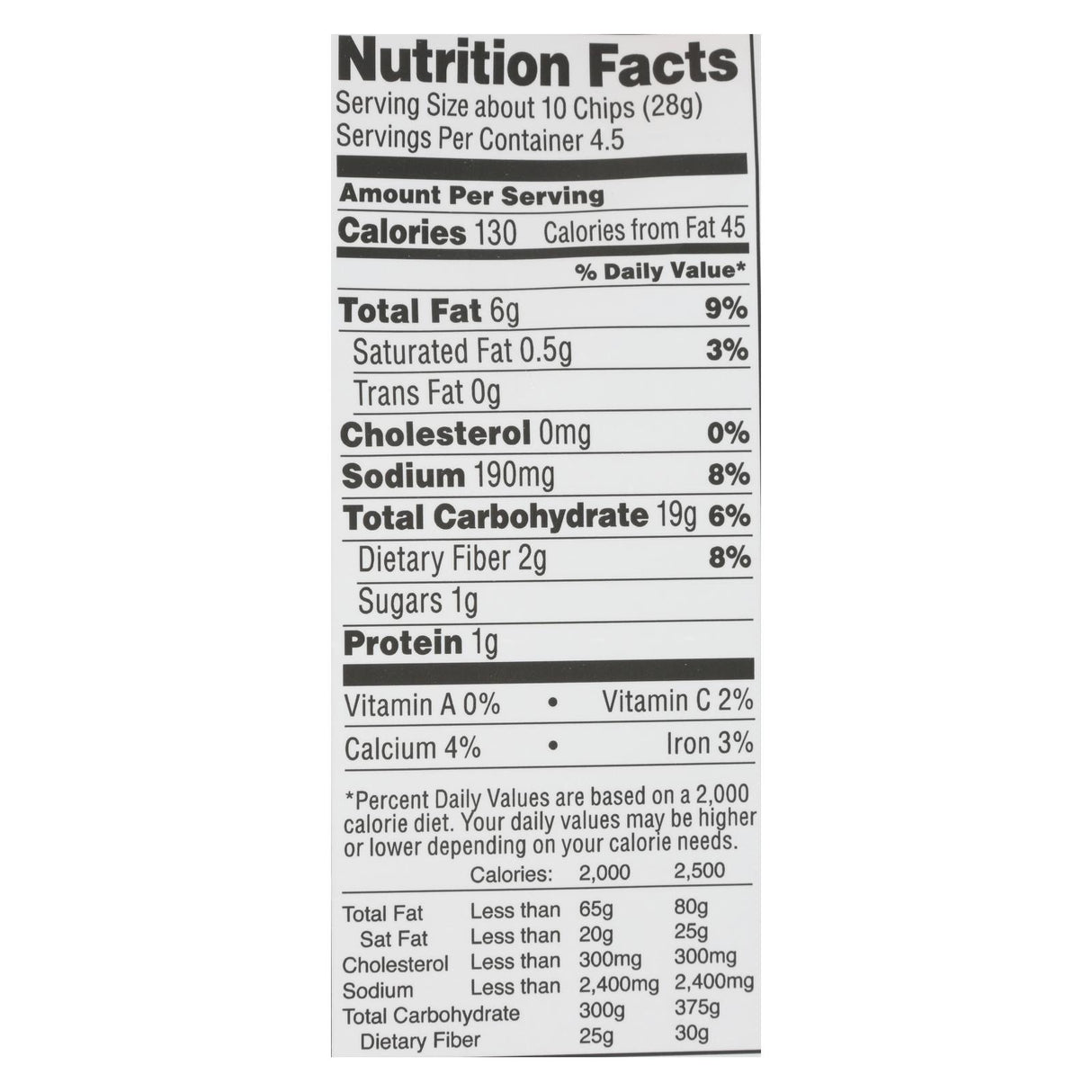 From The Ground Up Tort Chips Cauliflower Nacho (Pack of 12 - 4.5 Oz.) - Cozy Farm