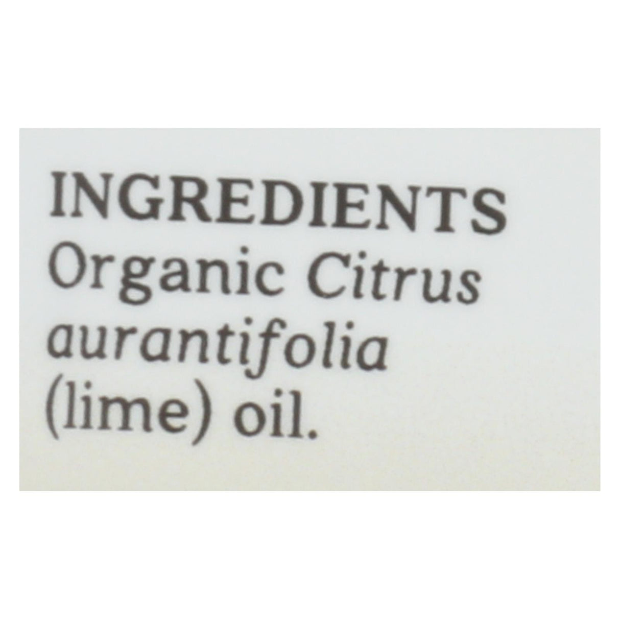 Aura Cacia Organic Lime Essential Oil, .25 Fl Oz - Cozy Farm