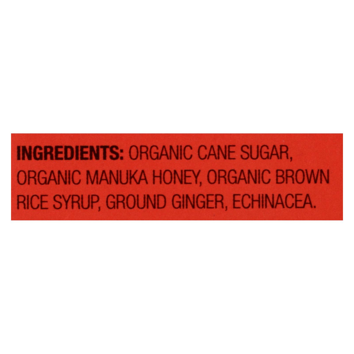Wedderspoon Organic Manuka Honey Drops with Ginger - 15+ UMF (Pack of 4) - Cozy Farm