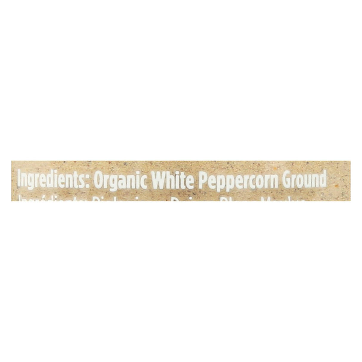 Spicely Organics Organic White Peppercorns, Ground (Pack of 3) - 2 Oz - Cozy Farm