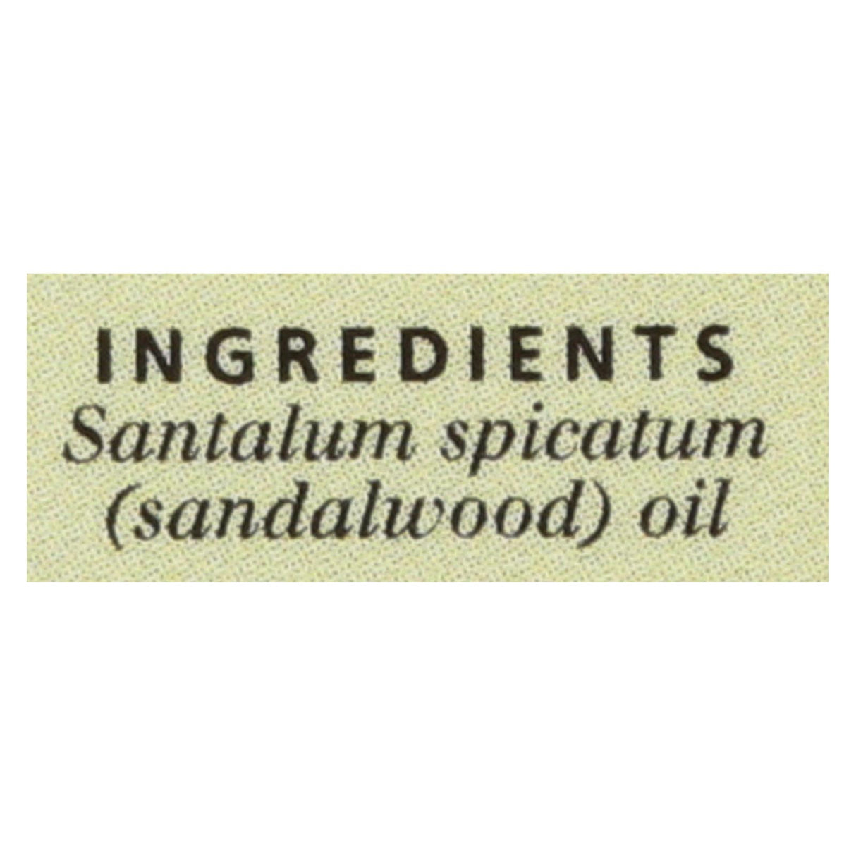 Aura Cacia Essential Oil Sandalwood (0.5 Oz.) - Cozy Farm