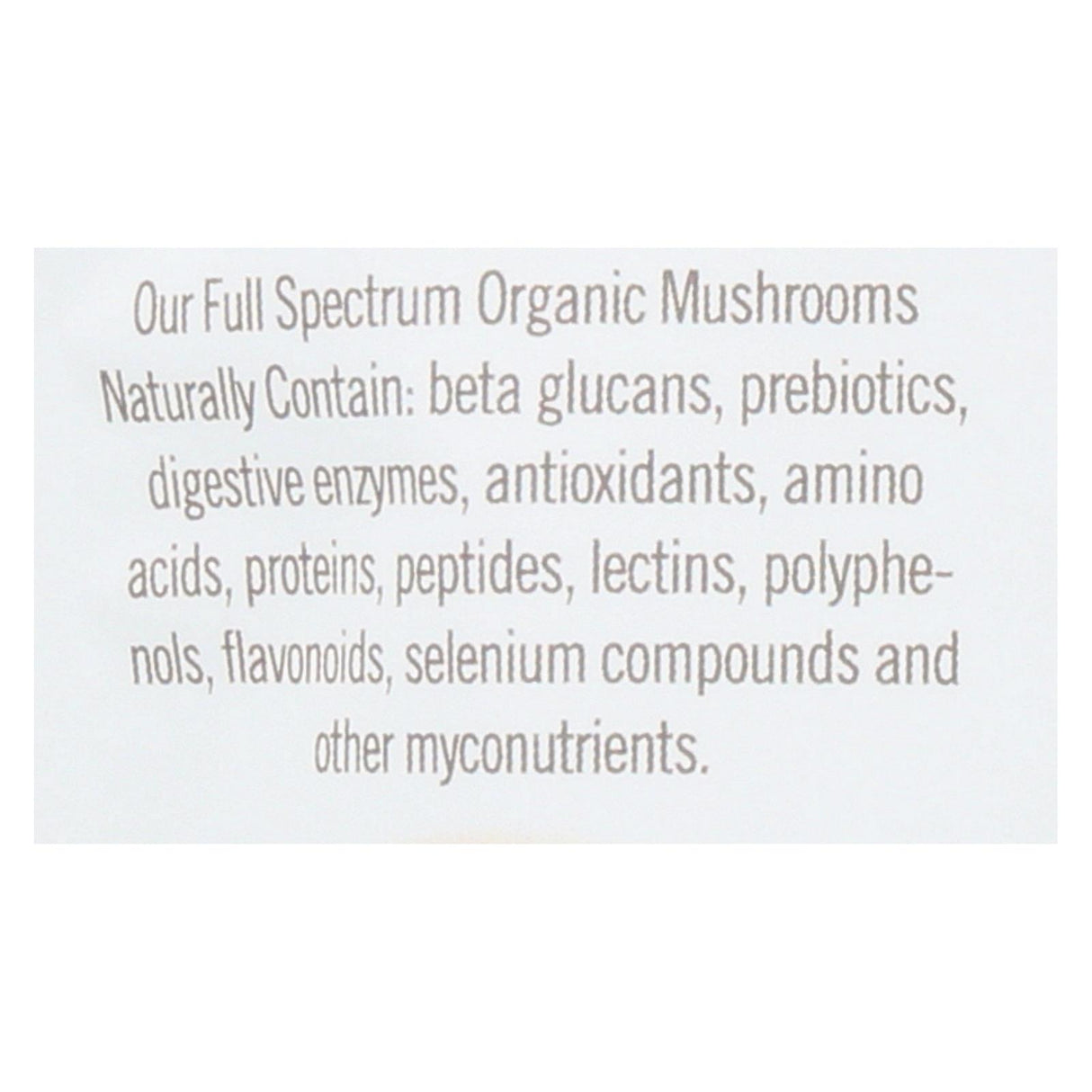 Om Mushroom Superfood Lion's Mane Organic Mushroom Powder 3.5 Oz - Cozy Farm