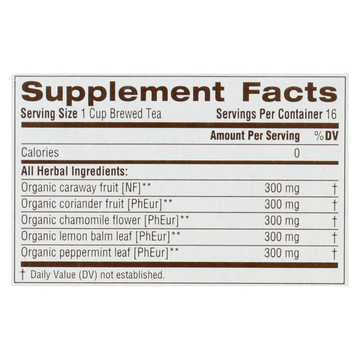 Traditional Medicinals Organic Gas Relief Tea (6 x 16 Bags) - Cozy Farm