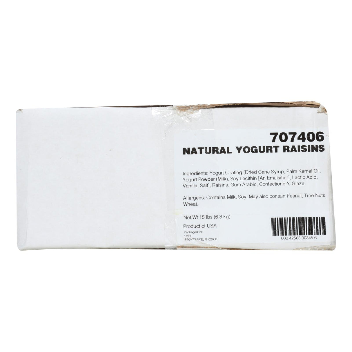 Woodstock Plain Yogurt Raisins, 15 lb Bulk - Cozy Farm
