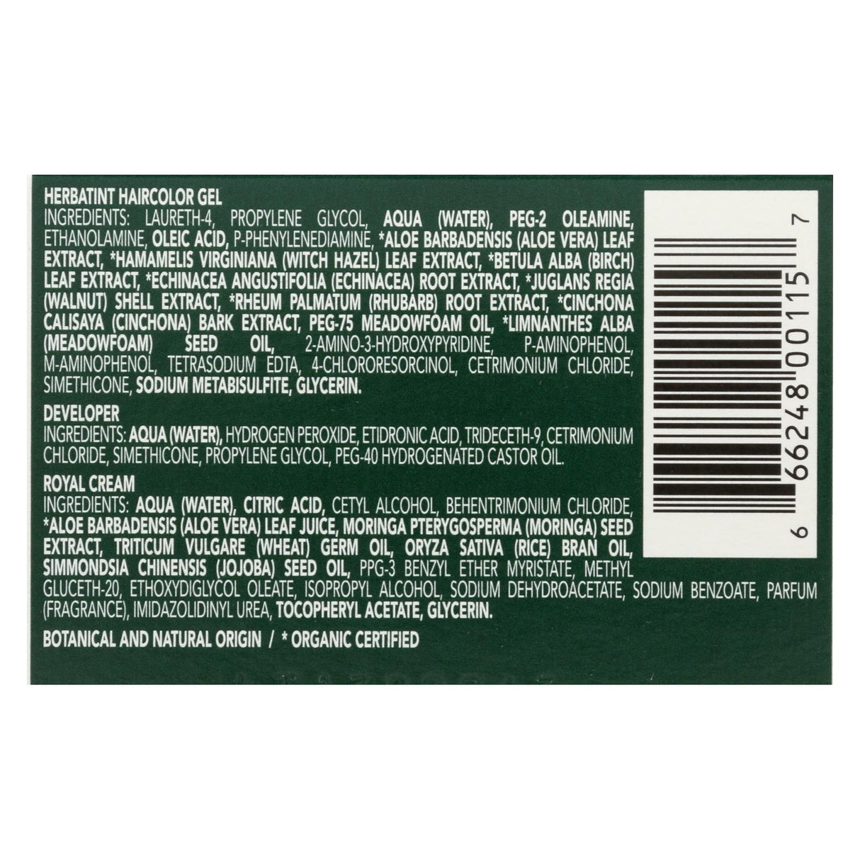 Herbatint 4m Mahogany Chestnut Herbal Permanent Hair Colour Gel, 135ml - Cozy Farm