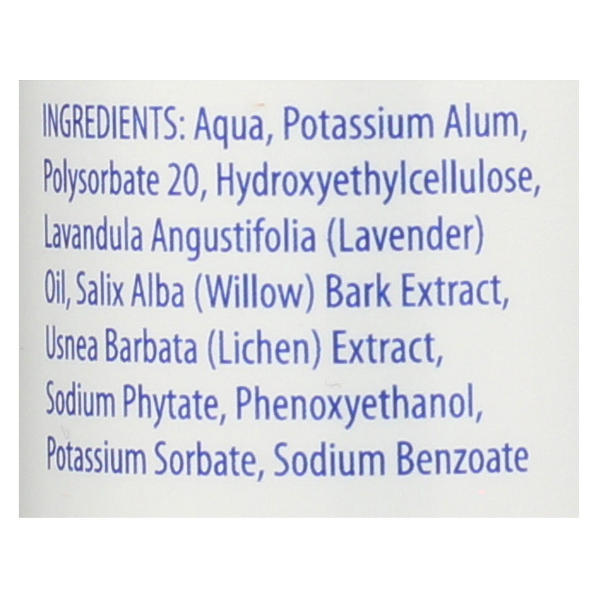 Kiss My Face Liquid Rock Deodorant Roll-on: Fresh Lavender Scent - Cozy Farm