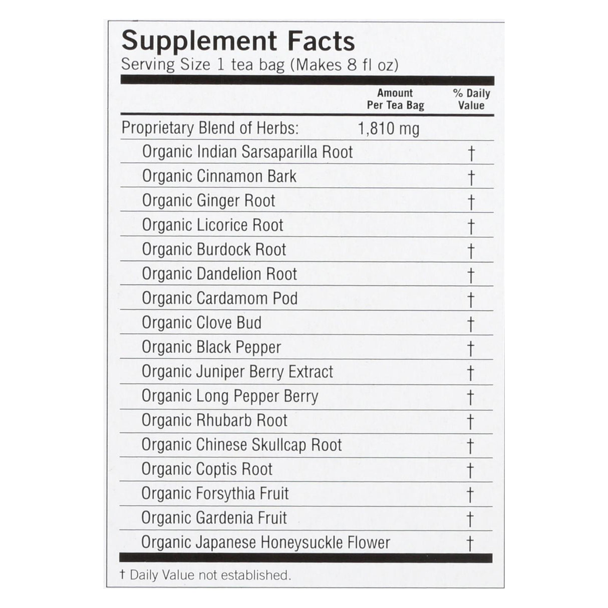 Yogi Detox Herbal Tea: 6x16 Tea Bags for Natural Cleansing - Cozy Farm