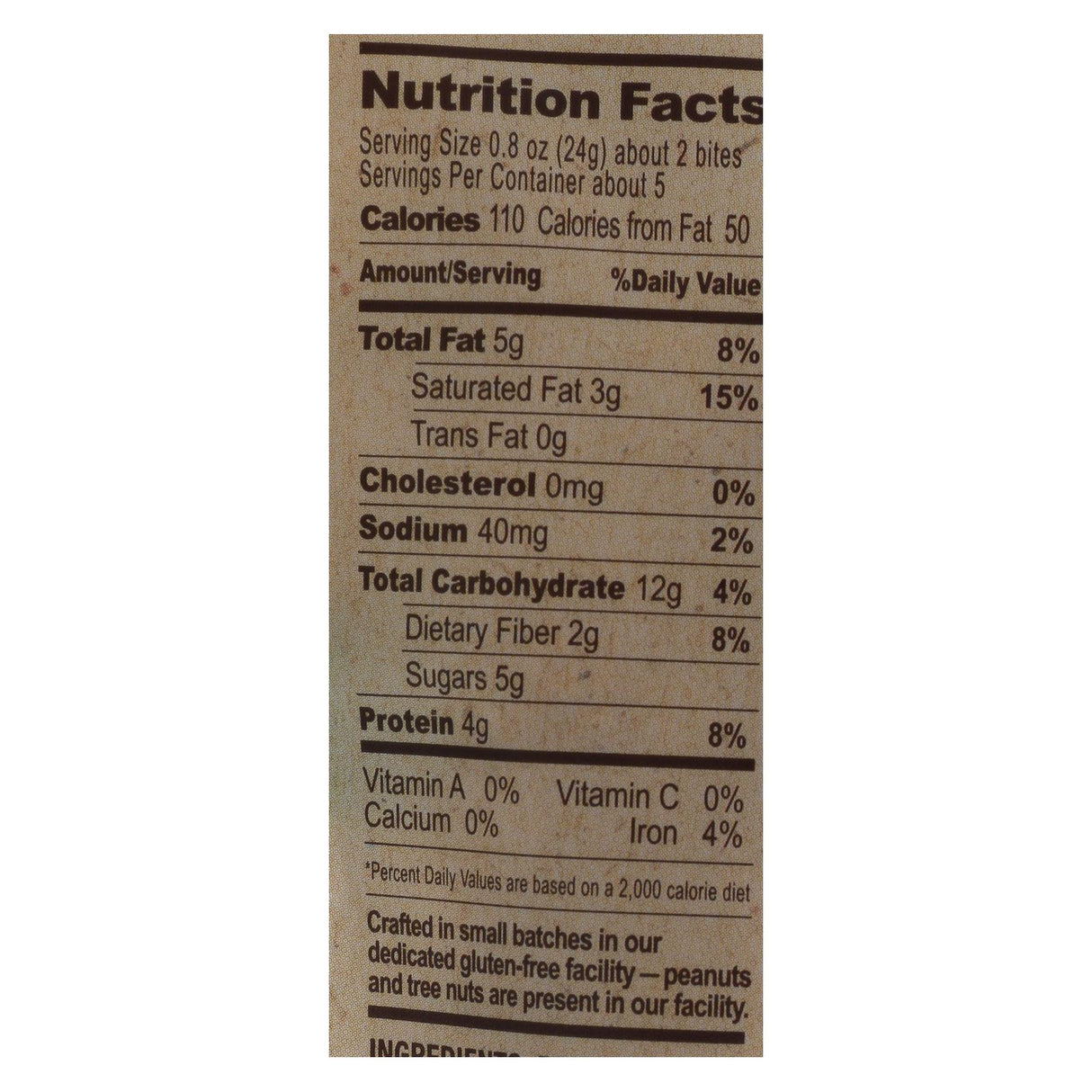 GFB Nutrition Bites (6-Pack of 4-Oz. Bags) - Cozy Farm