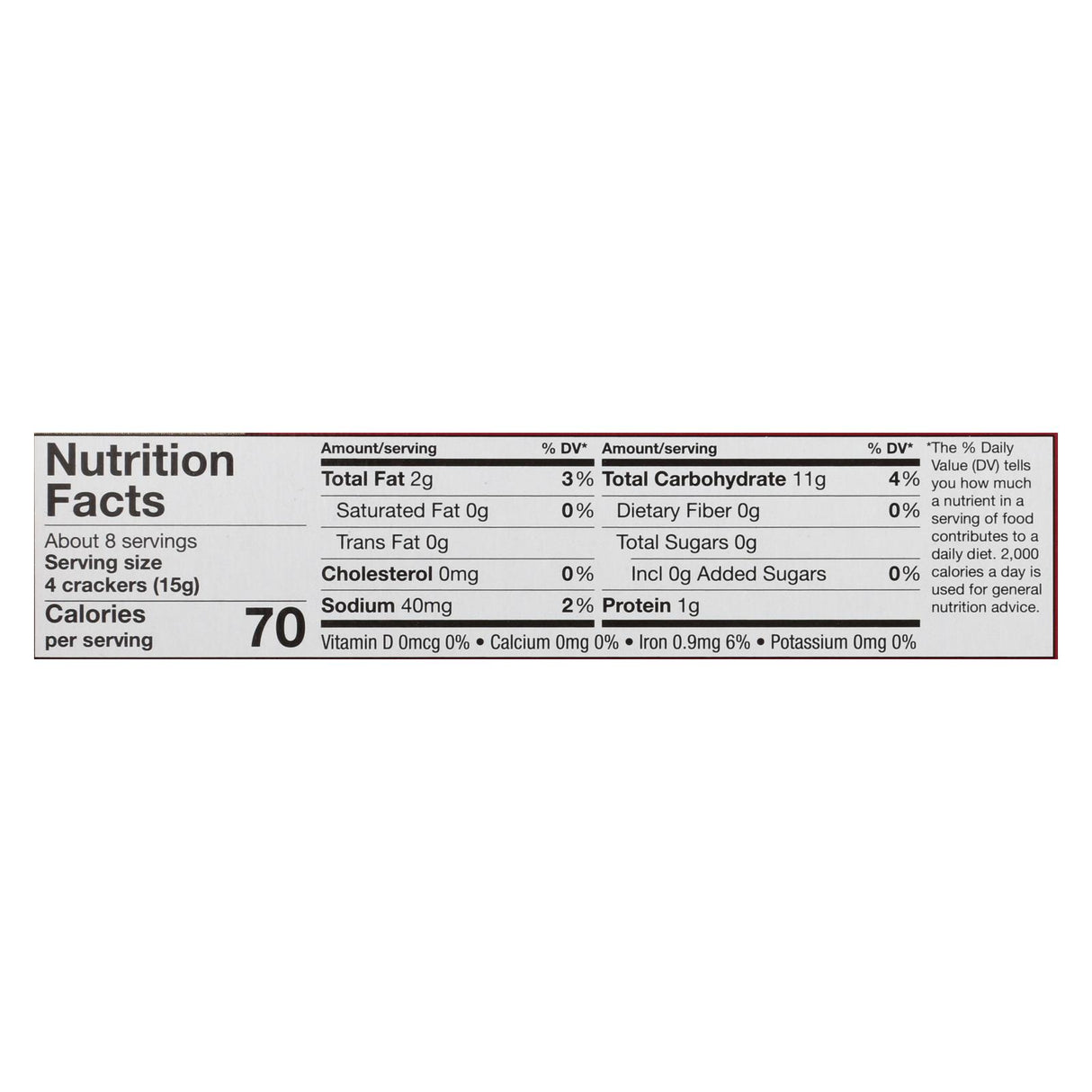 Toasted Sesame Water Crackers, 12 Pack (4.4 Oz.) Each - Cozy Farm