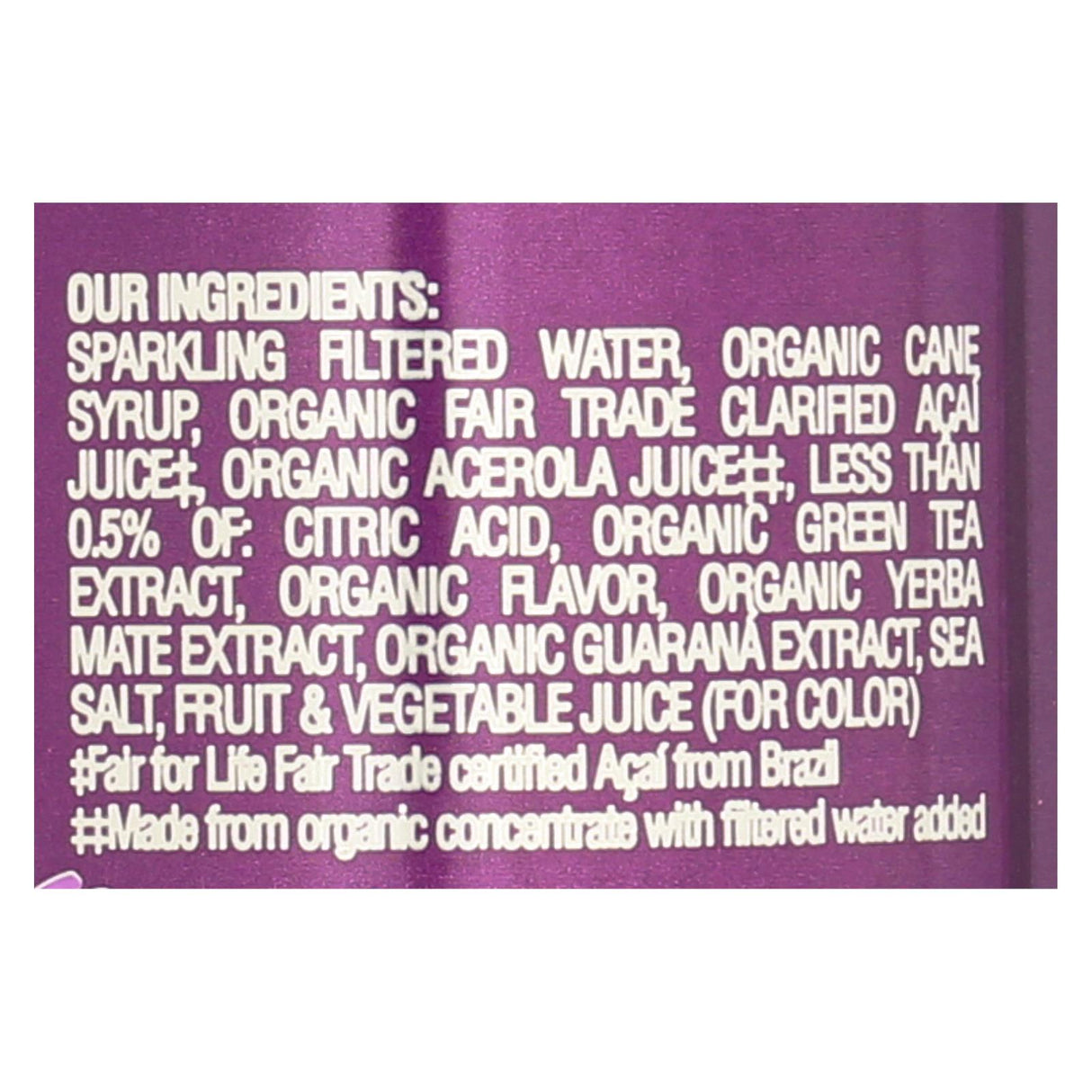 Sambazon Organic Amazon Energy Drink Original, 12 Fl Oz (Pack of 12) - Cozy Farm