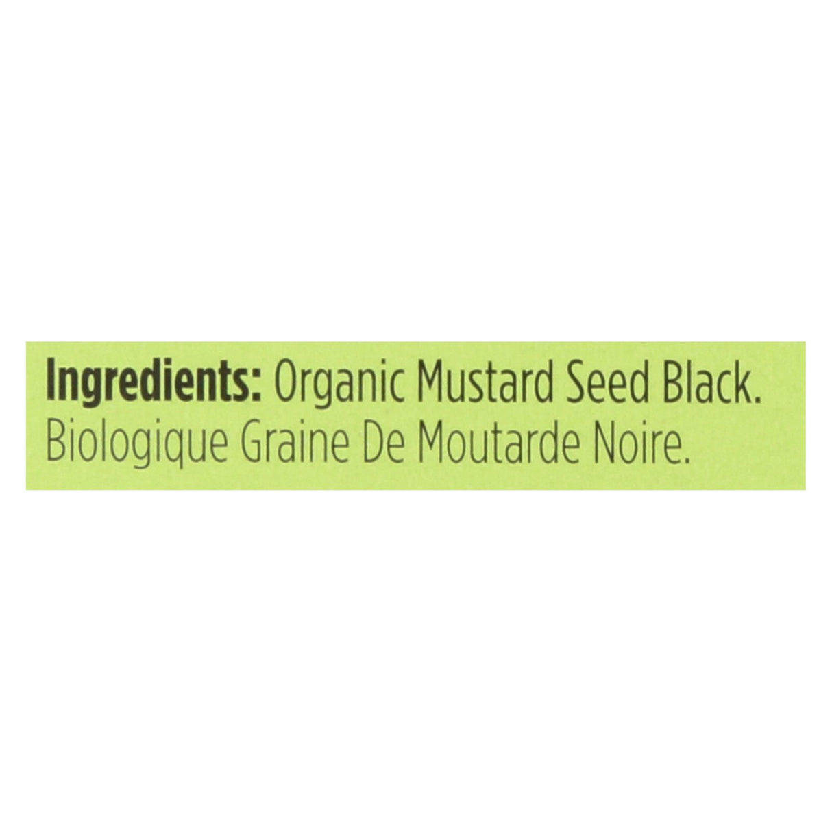 Spicely Organics Black Mustard Seeds: Essential Culinary Ingredient for Bold Flavors (Pack of 6 - 0.5 Oz.) - Cozy Farm