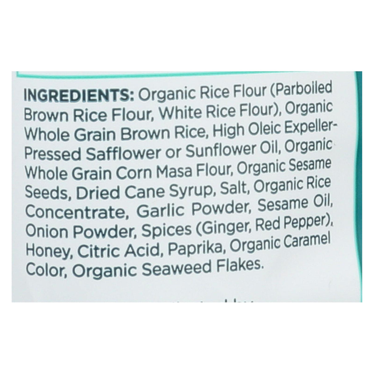 Lundberg Sesame Seaweed Brown Rice Chips (12 Pack, 6 Oz. Each) - Cozy Farm