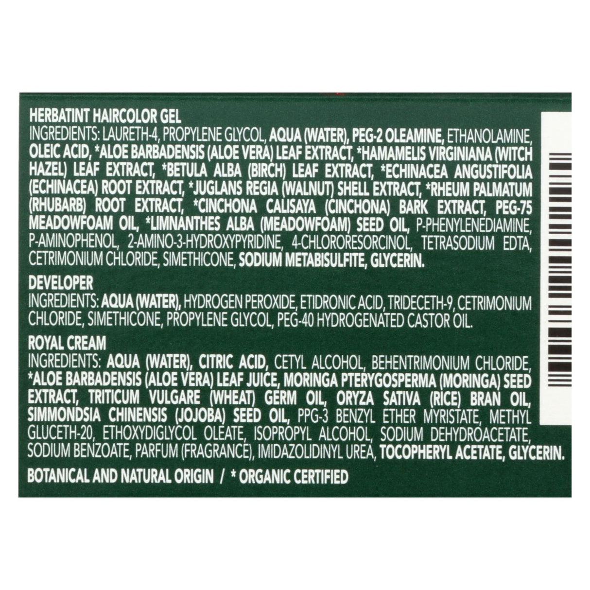 Herbatint Light Copper Chestnut 5R Permanent Herbal Haircolour Gel - 135ml - Cozy Farm