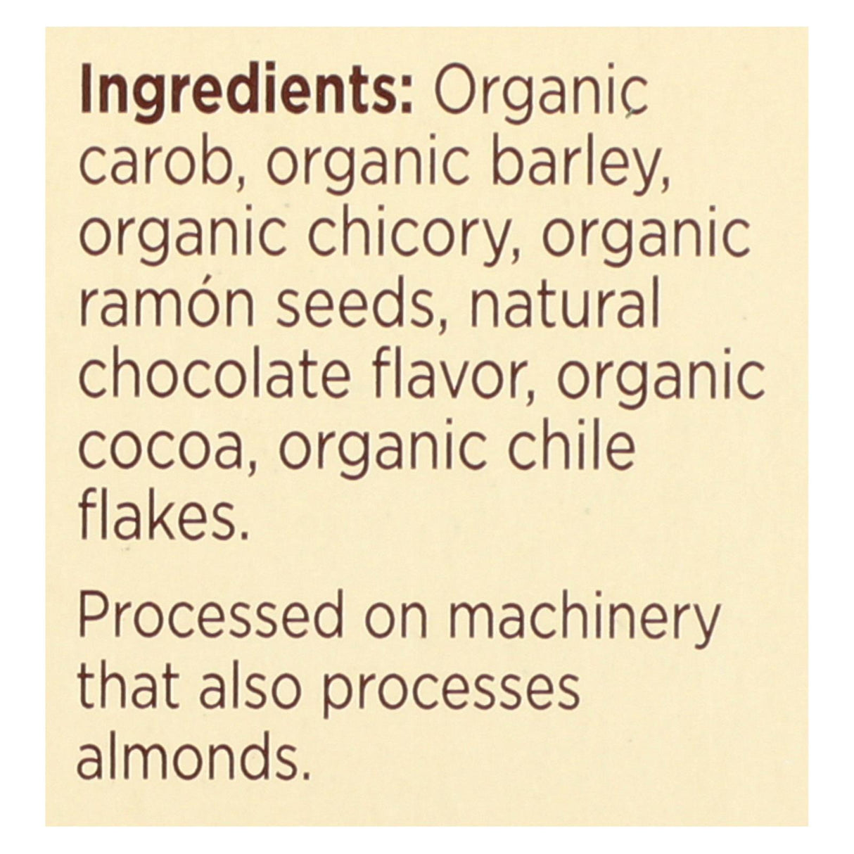 Teeccino Herbal Coffee, Chocolate Dark Roast, Pack of 6 - 10 Tea Bags - Cozy Farm