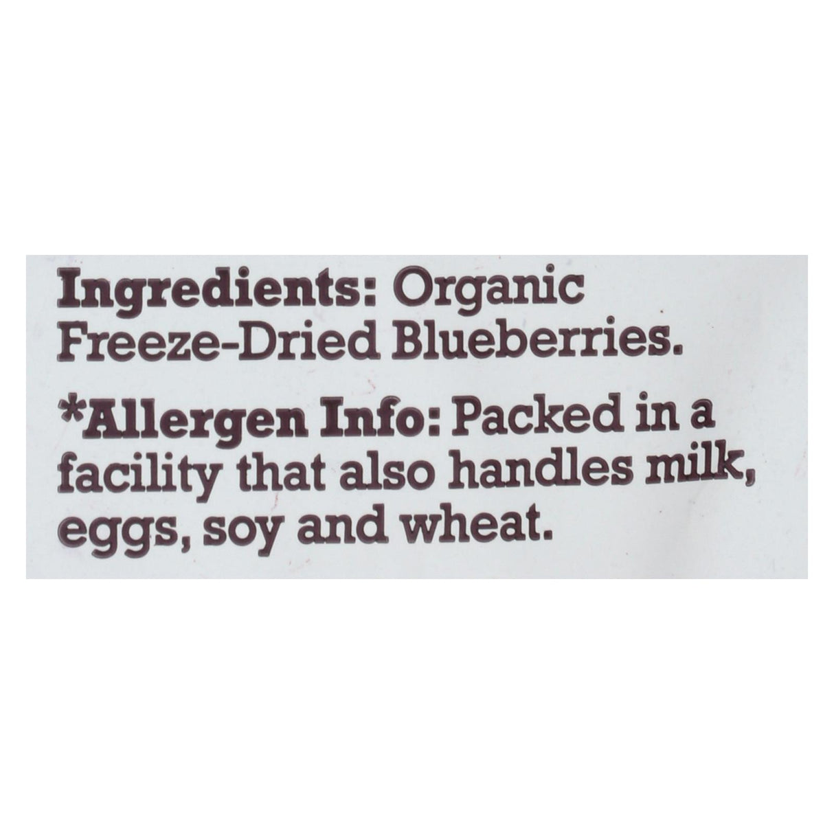 Natierra Organic Freeze-Dried Blueberries - 12 x 1.2 Oz - Cozy Farm