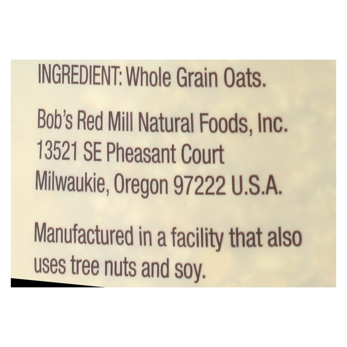 Bob's Red Mill Rolled Oats (Pack of 4 - 28 Oz), Quick Cooking, Gluten Free - Cozy Farm