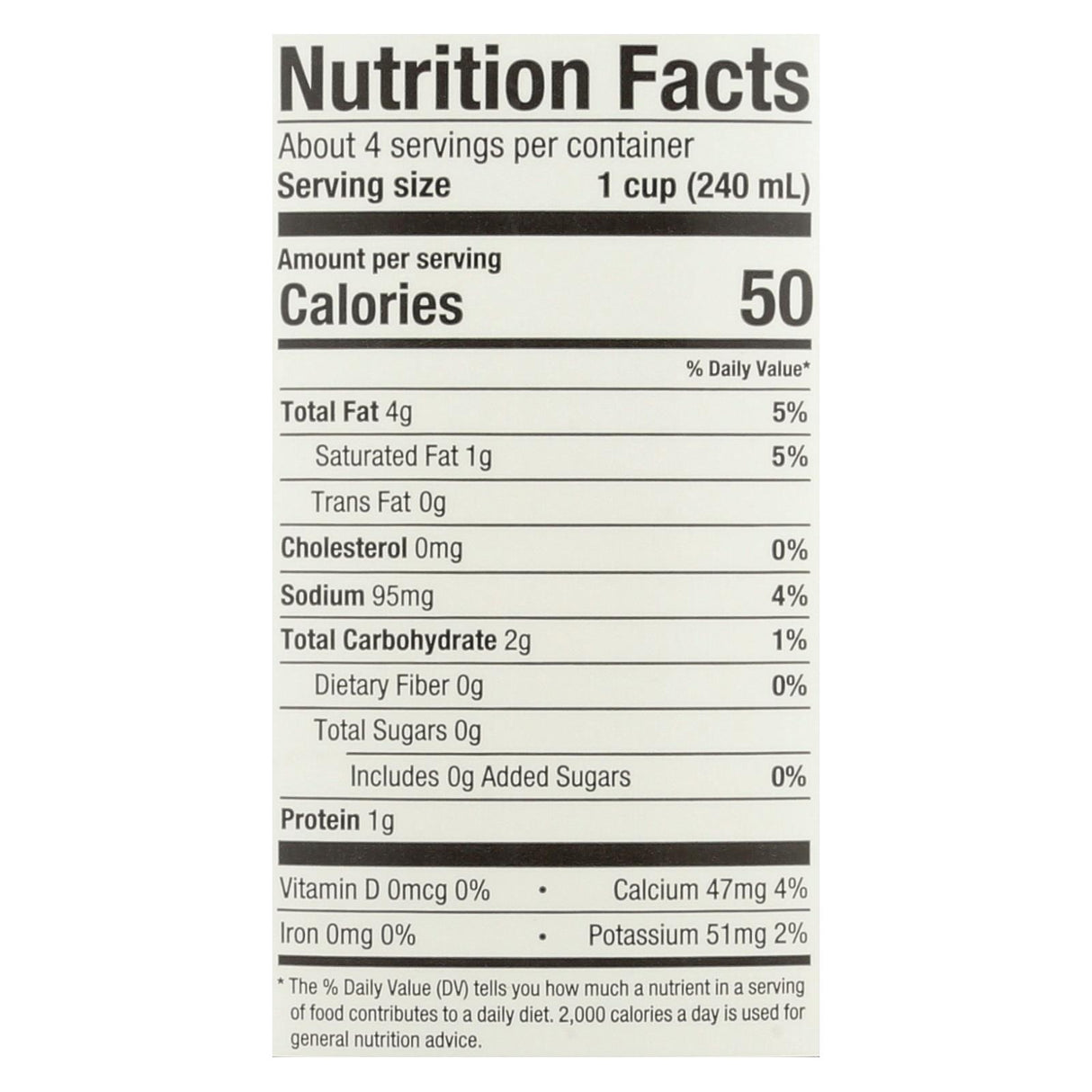 Pacific Natural Foods Organic Cashew Beverage, Unsweetened, 32 Fl Oz Per Bottle (Pack of 6) - Cozy Farm