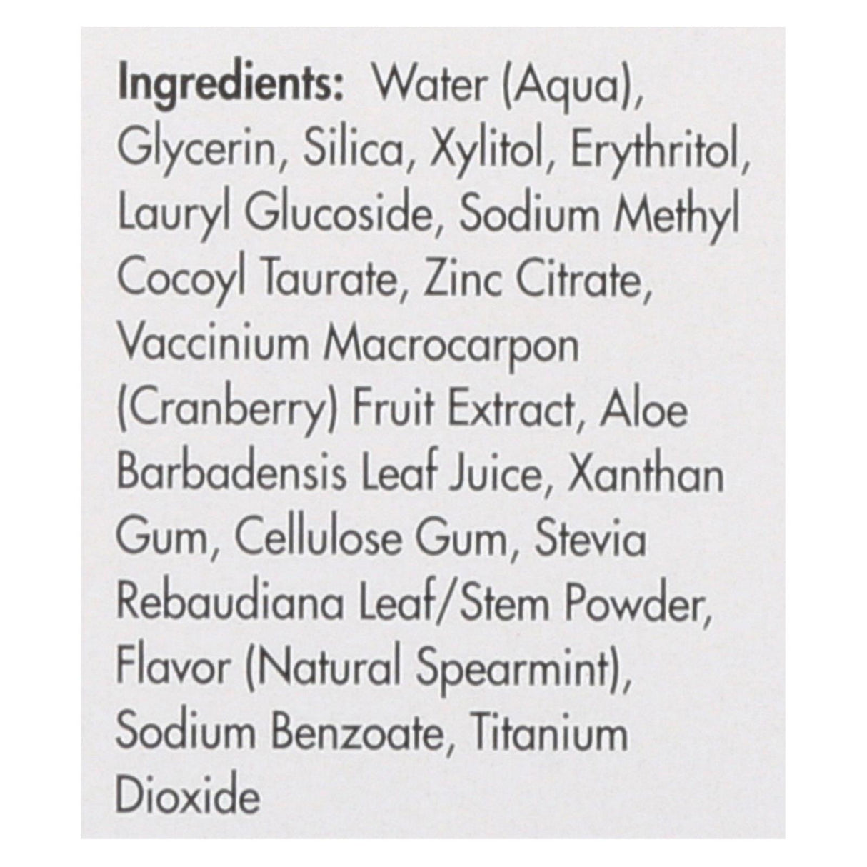 Spry Xylitol Enhanced Spearmint Toothpaste, 5 Oz. - Cozy Farm