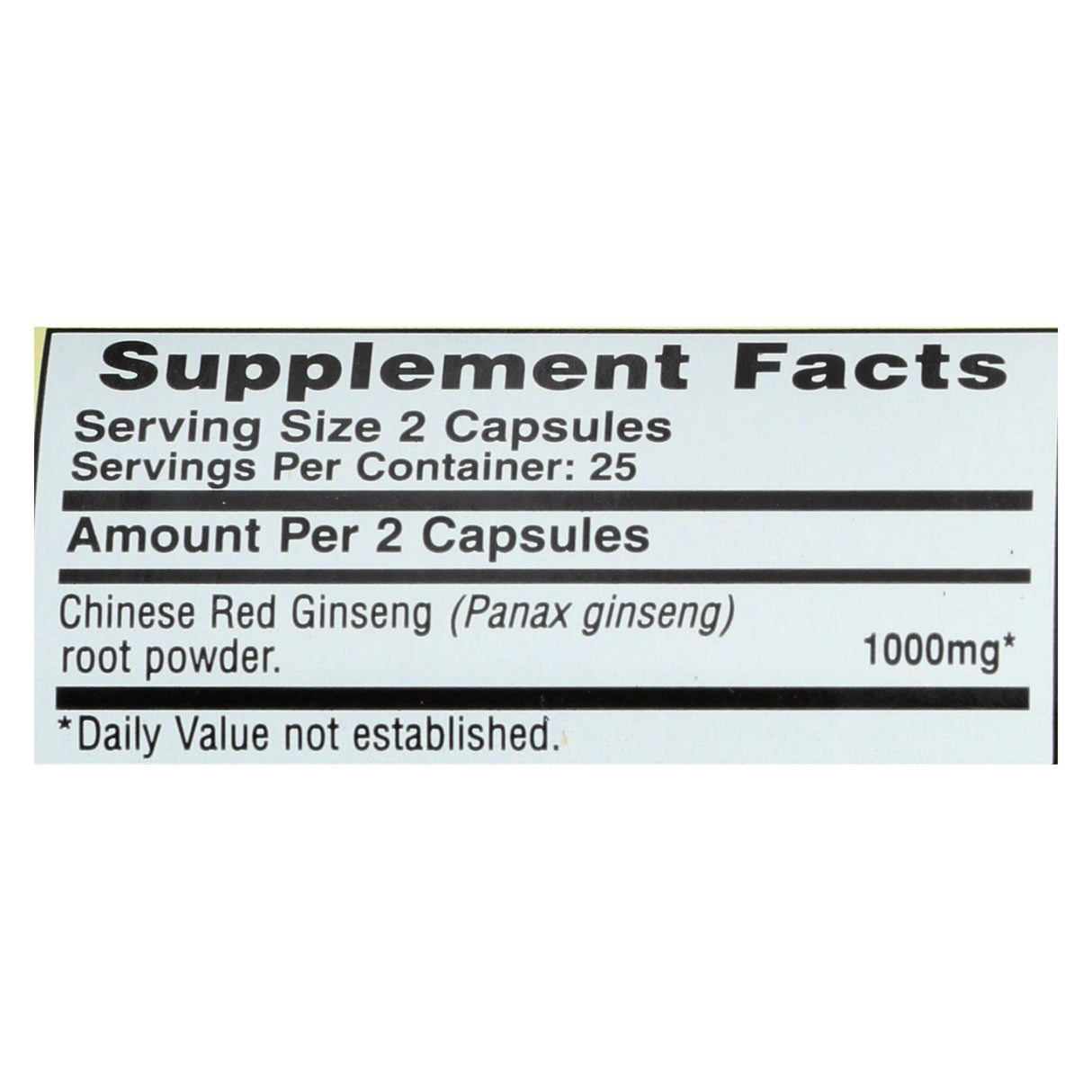 Imperial Elixir Chinese Red Ginseng Capsules - 500 mg, Pack of 50 - Cozy Farm