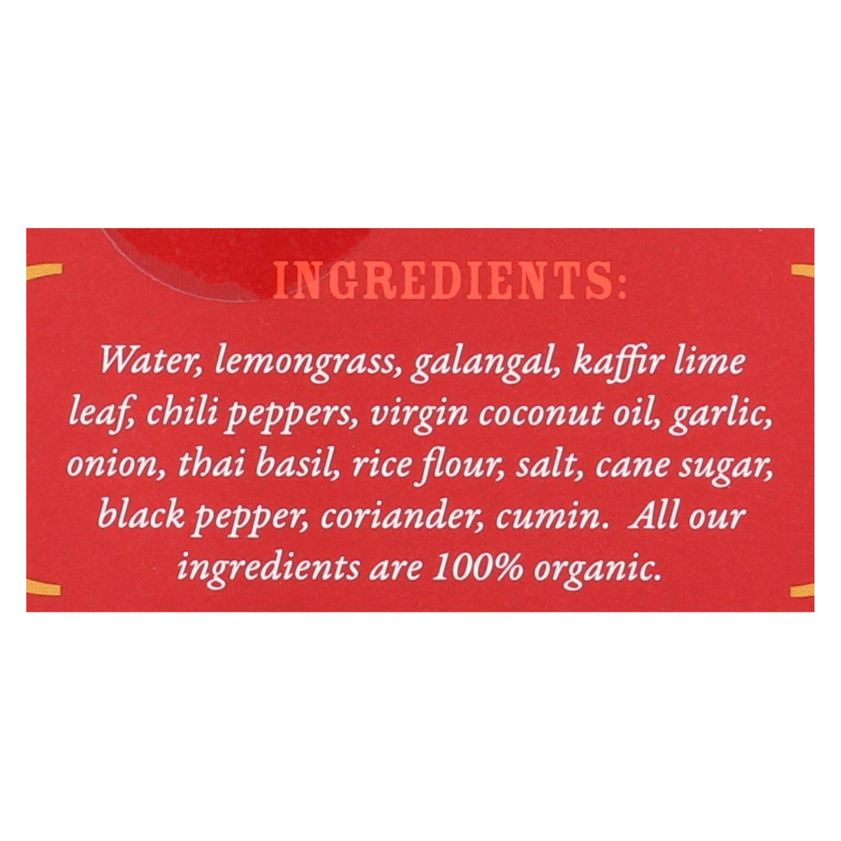 Mike's Organic Curry Love Organic Curry Paste, Red Thai, 2.8 Oz. (Pack of 6) - Cozy Farm