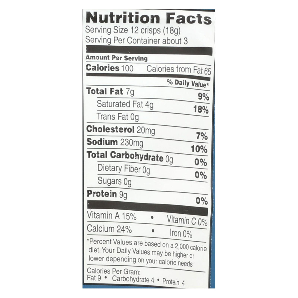 Kitchen Table Bakers Parmesan Crisps - Savory Original Parmesan Flavor (Pack of 12) - 1.75 Oz. Each - Cozy Farm