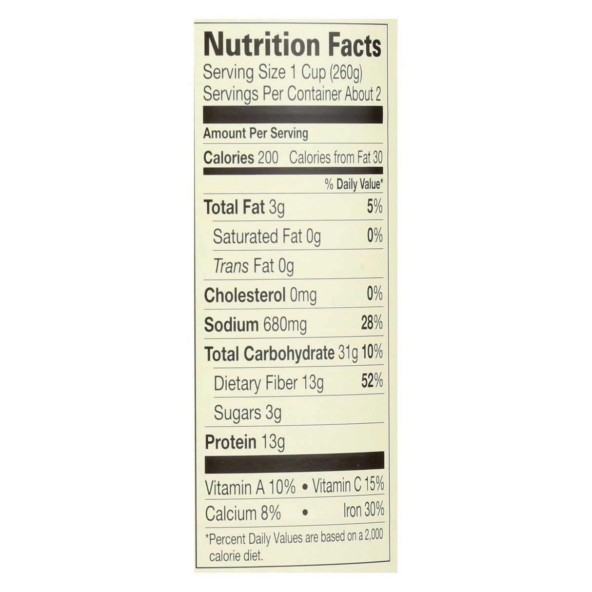 Amy's Organic Medium Black Bean Chili, 14.7 Oz (Pack of 12) - Cozy Farm