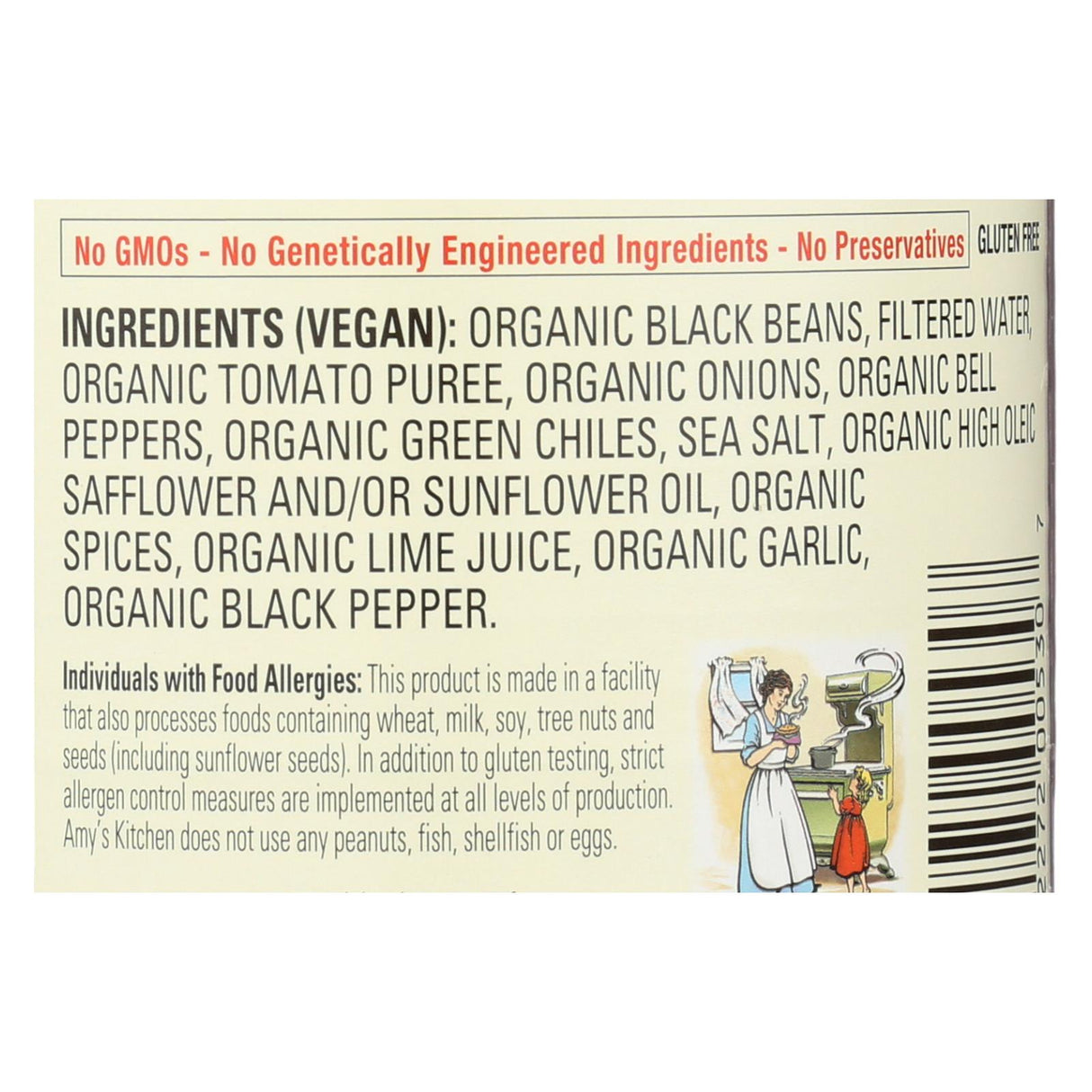 Amy's Organic Medium Black Bean Chili, 14.7 Oz (Pack of 12) - Cozy Farm