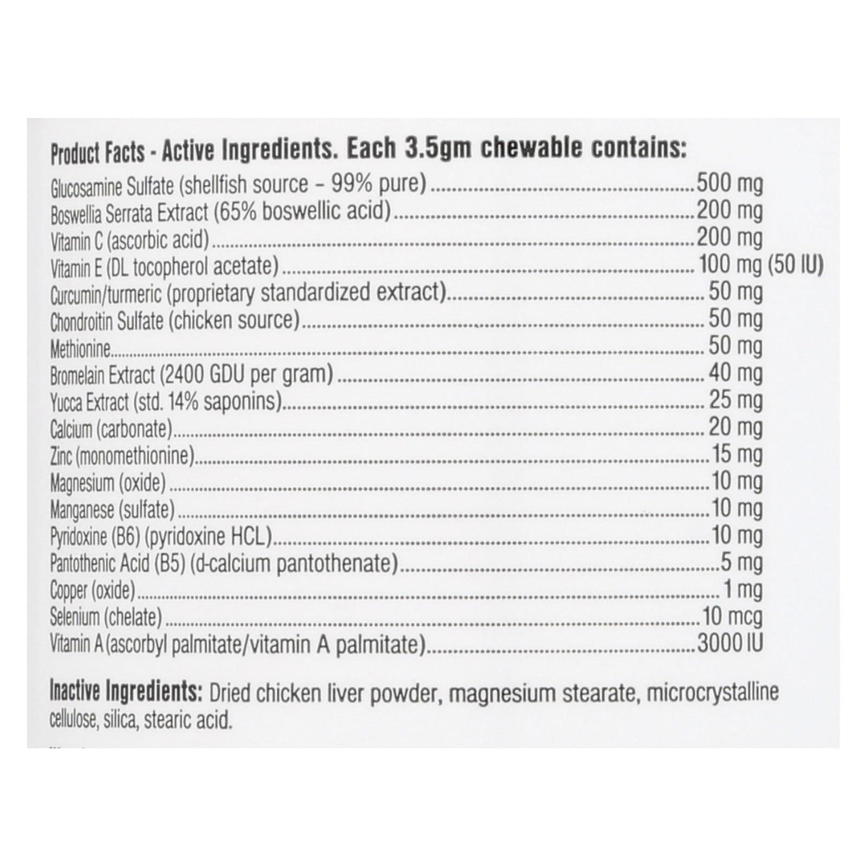 Ark Naturals Joint Rescue Chewables for Hip & Joint Health - 500mg (60 Count) - Cozy Farm