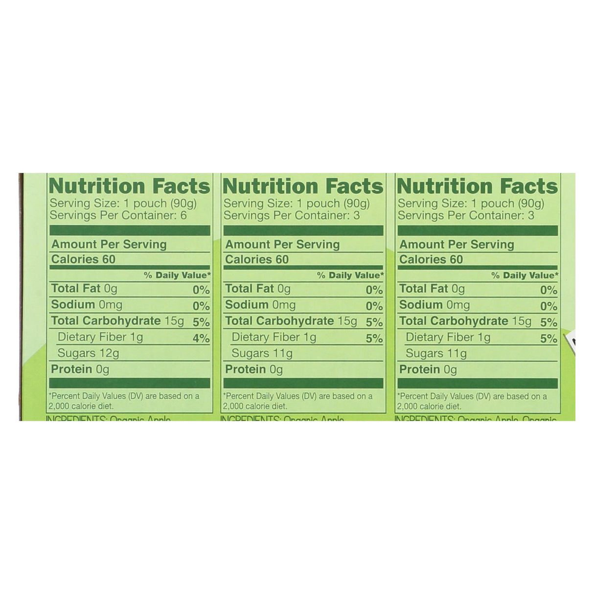 Gogo Squeez Organic Applesauce Variety Pack, 6 - 3.2oz. Pouches - Cozy Farm