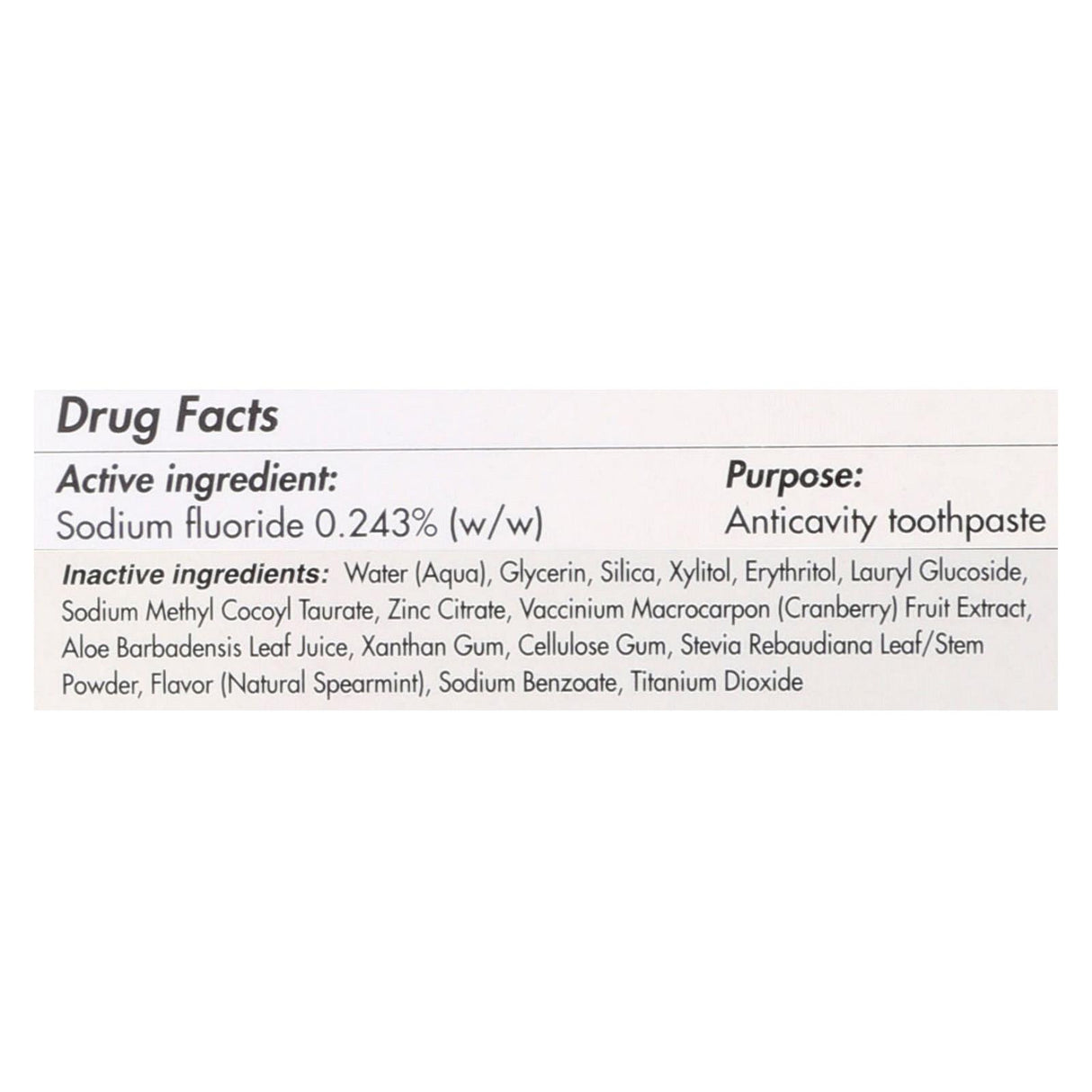 Spry Spearmint Fluoride Toothpaste (5 Oz. Pack) - Cozy Farm