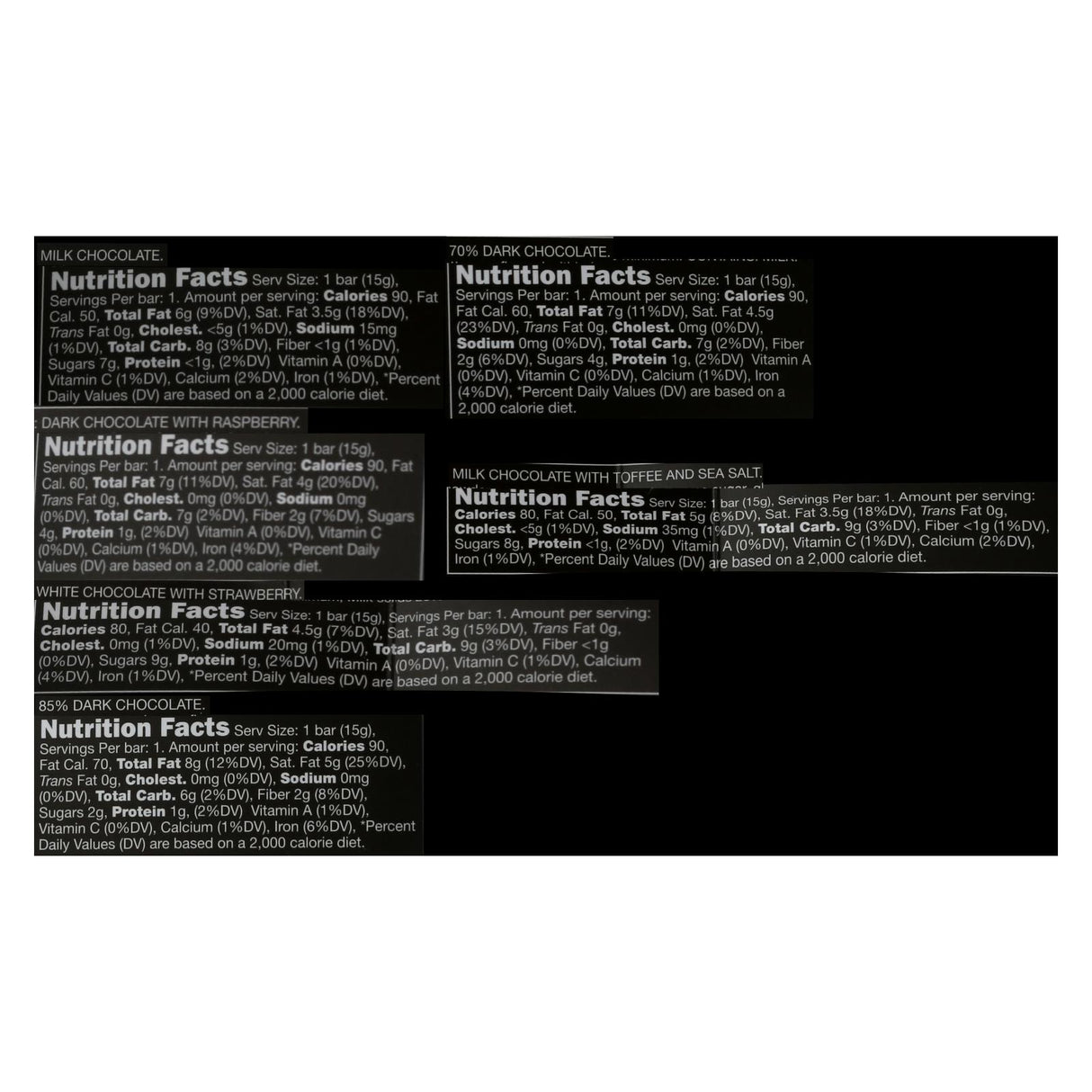 Divine Chocolate Mini-Bar Flight Collection (Pack of 12) - 3.2 Oz. - Cozy Farm