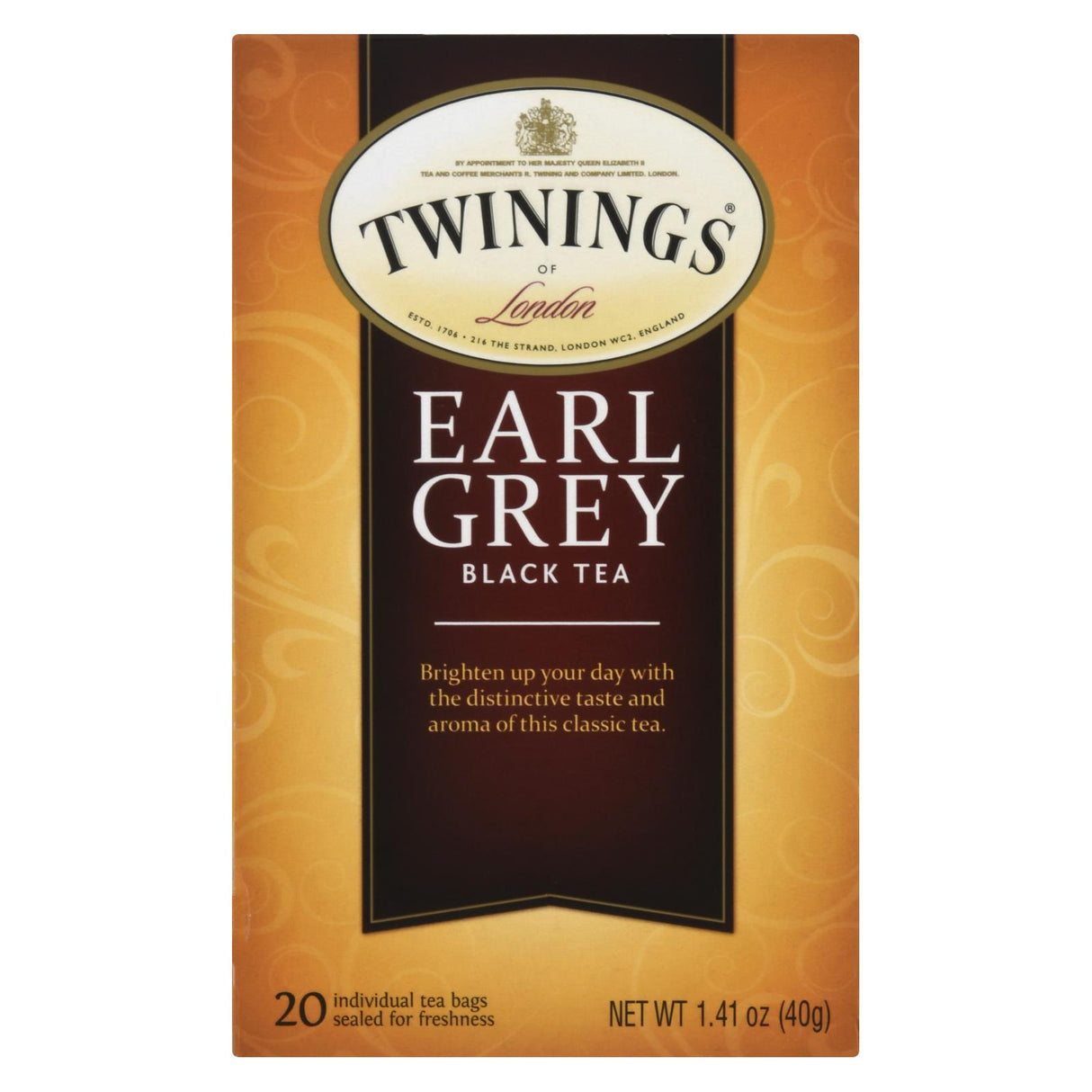 Twinings Earl Grey Black Tea 20-Bag Pack - Cozy Farm