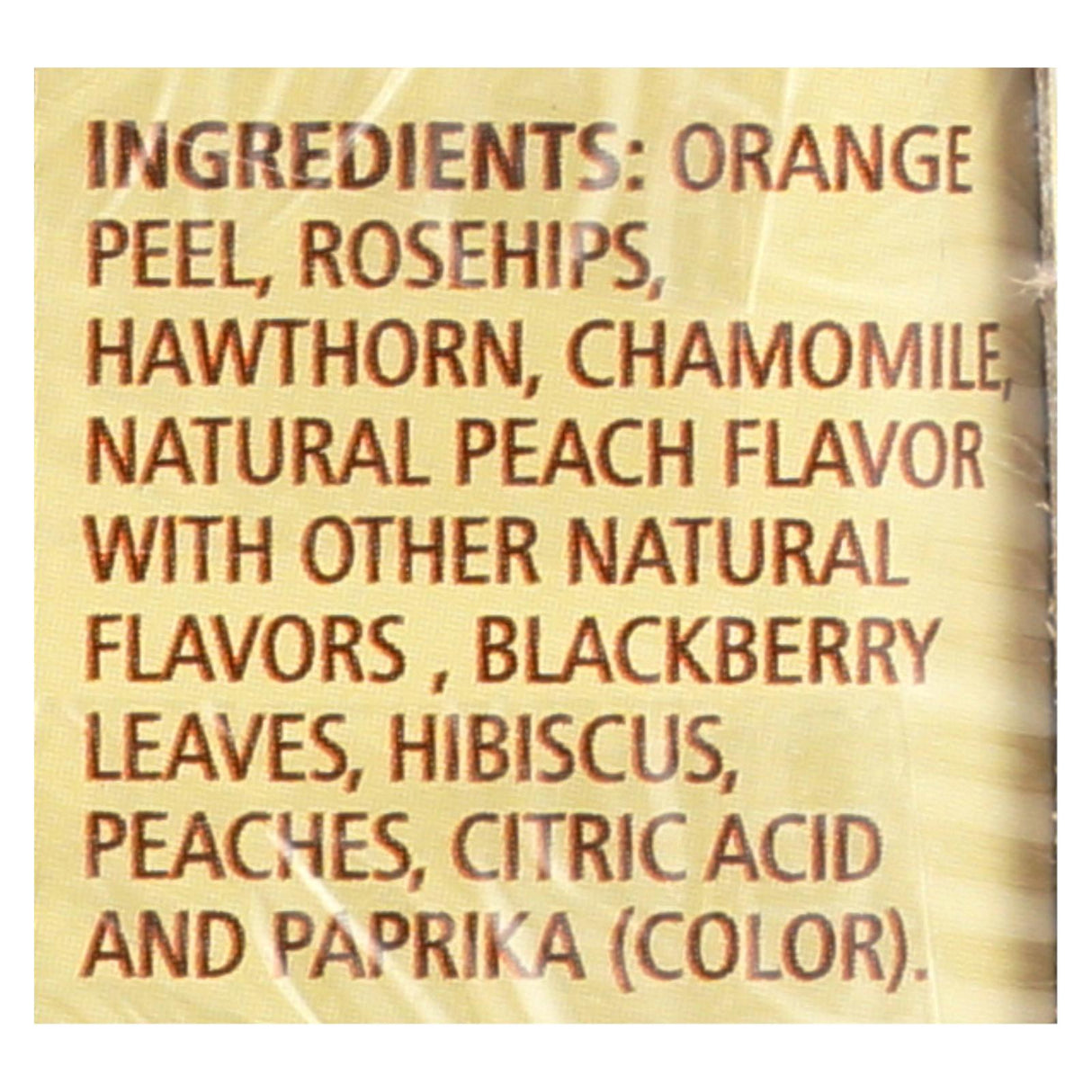 Celestial Seasonings Country Peach Passion Herbal Tea - 20 Tea Bags (Pack of 6) - Cozy Farm