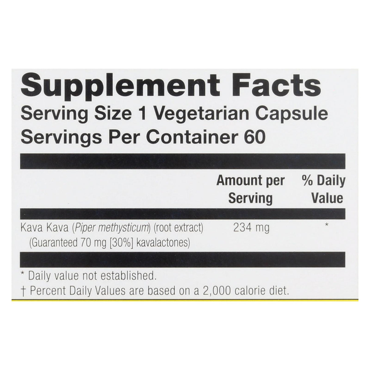 Natural Balance Kava Kava Root Extract 60 Vegetarian Capsules - Cozy Farm