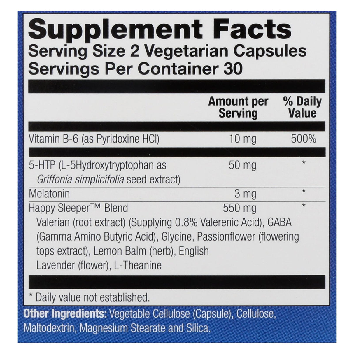 Natural Balance Happy Sleeper Vegetarian Capsules, 60 Count - Cozy Farm