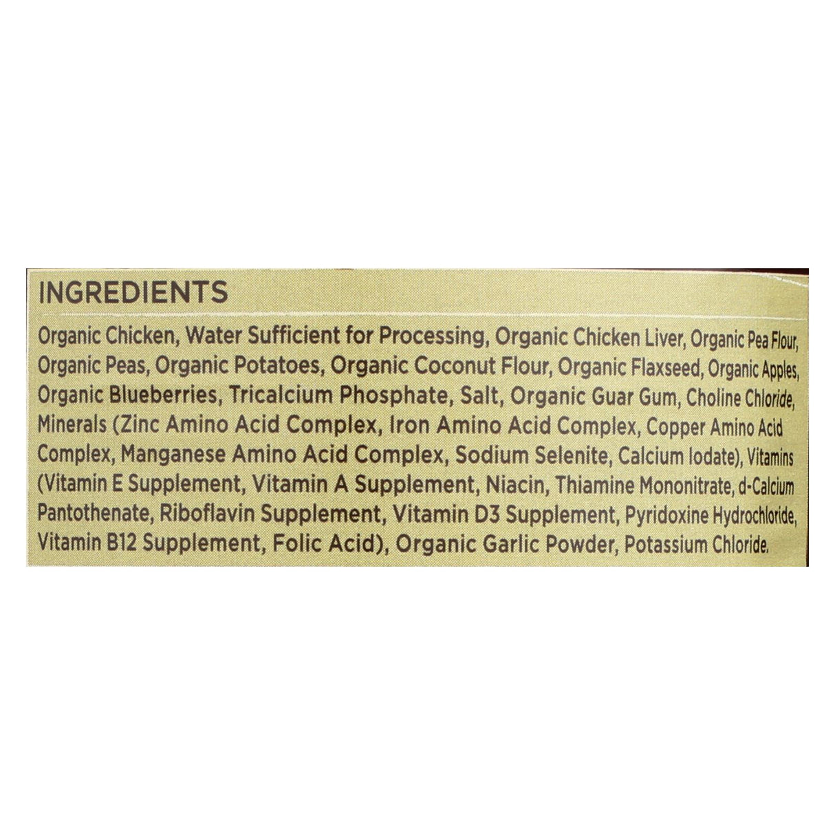 Castor & Pollux Organic Grain-Free Chicken & Fresh Vegetables Dog Food - 12.7 Oz, 12-Pack - Cozy Farm