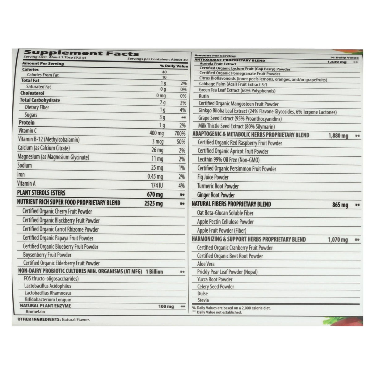 Macrolife Naturals Miracle Reds Berry Powder Extract Supplement (10 Oz.) - Cozy Farm