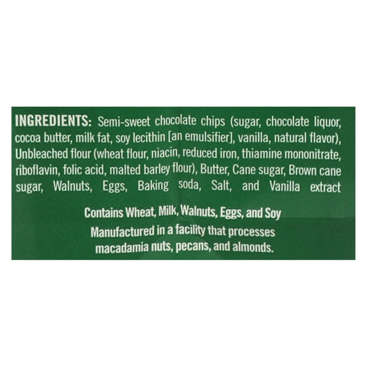 Tate's Bake Shop Chocolate Chip Walnut Cookies, 12-Ounce Packs (Pack of 12) - Cozy Farm