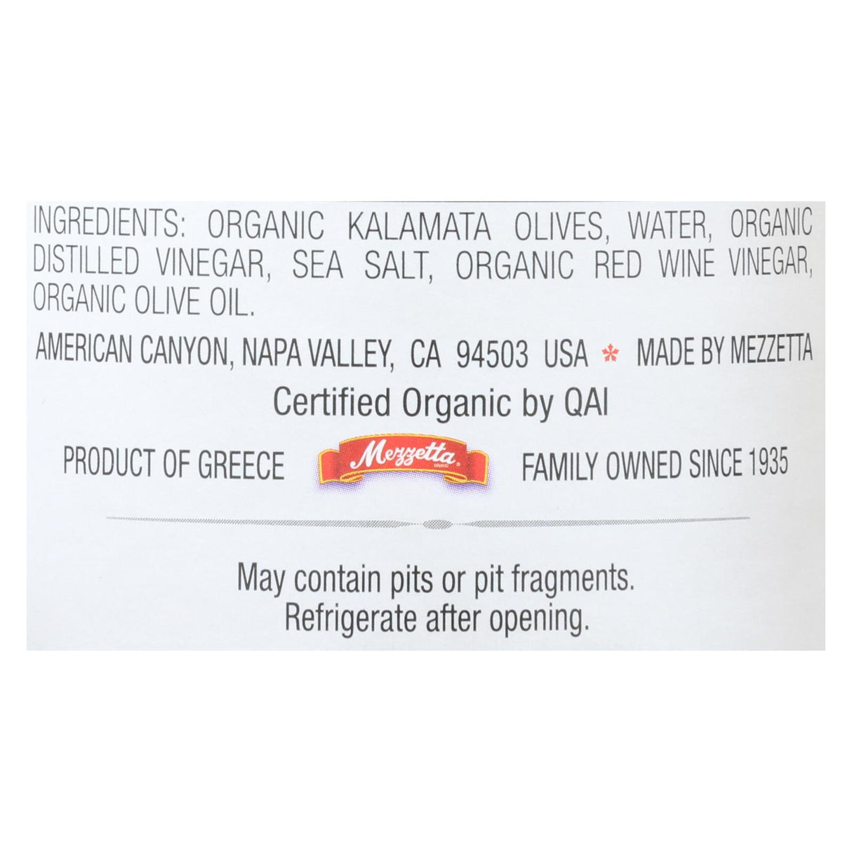 Jeff's Natural Kalamata Olives 7 Oz. Pack of 6 - Cozy Farm