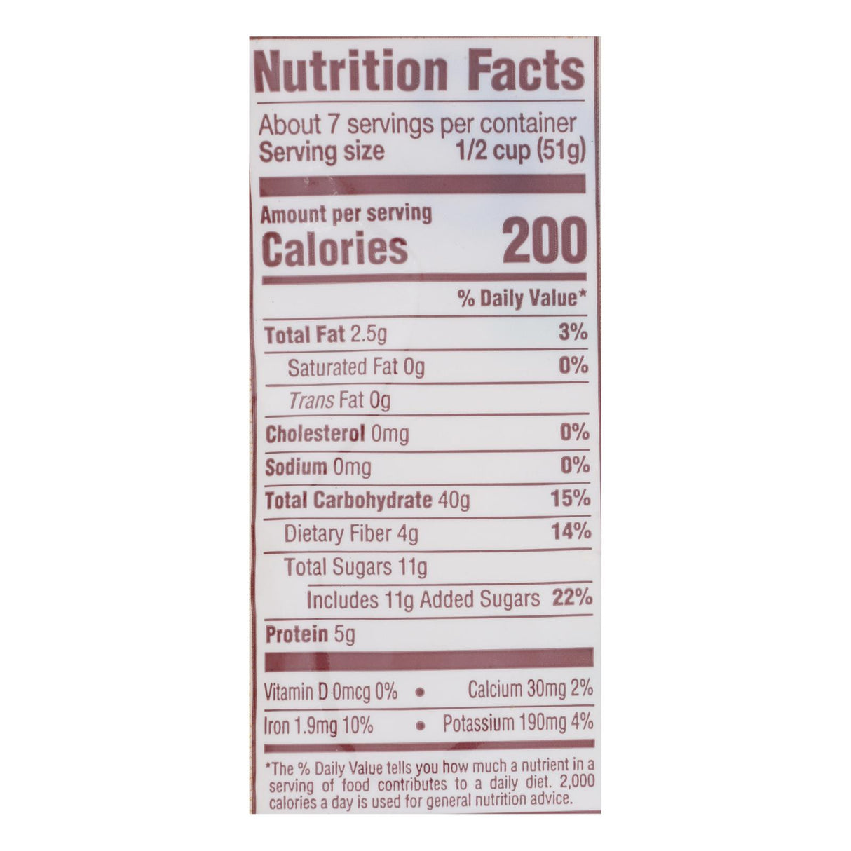 Back To Nature Lightly Sweetened Whole Grain Original Granola, 12.5 Oz. (Pack of 6) - Cozy Farm