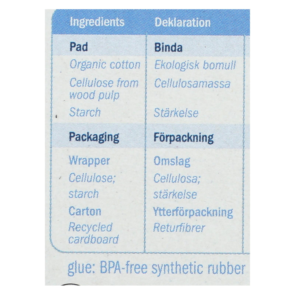 Natracare Organic Cotton Ultra Long Winged Pads (Pack of 10) - Cozy Farm