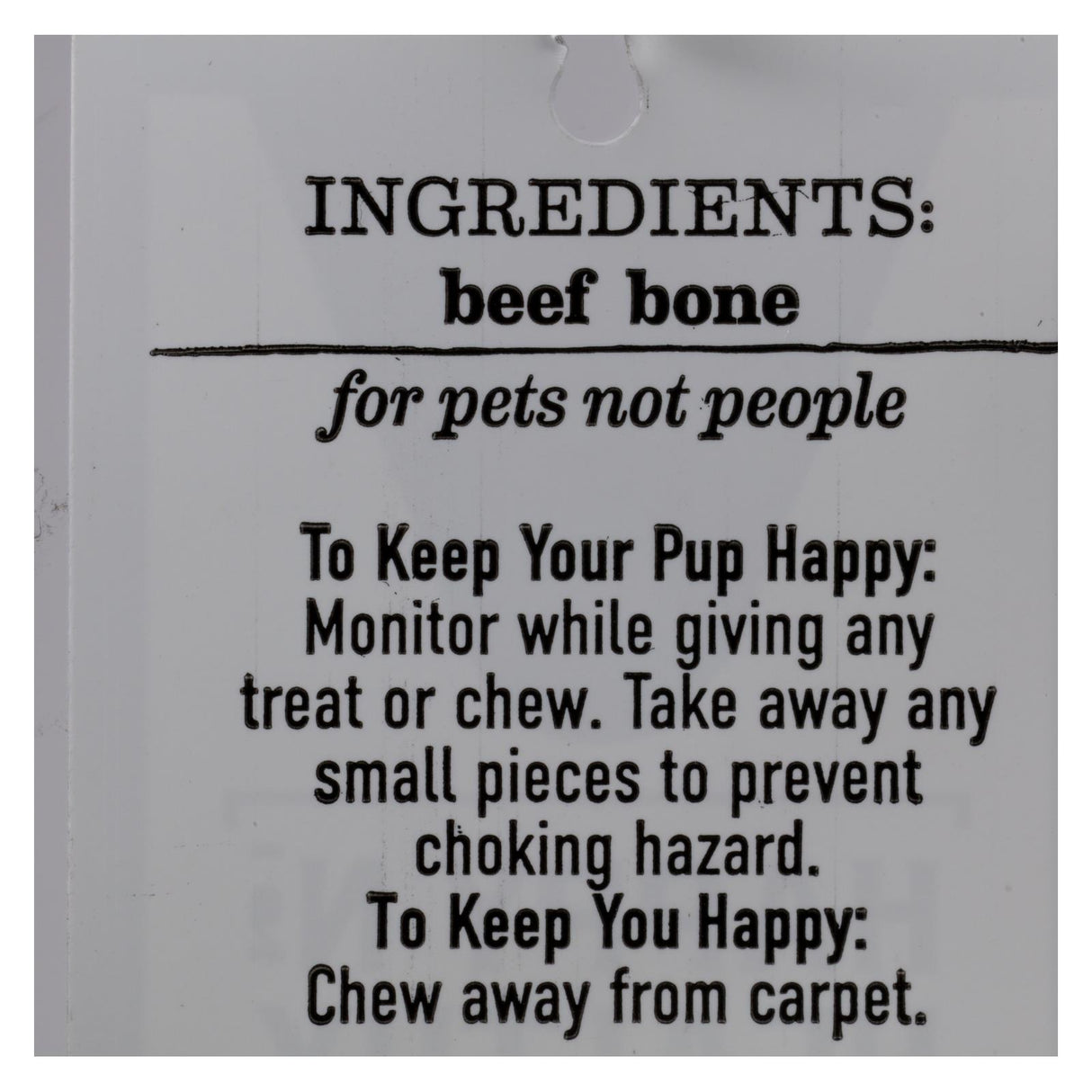 Happy N Healthy Pet Dog Bone Beef Rib 12-Pack - Cozy Farm