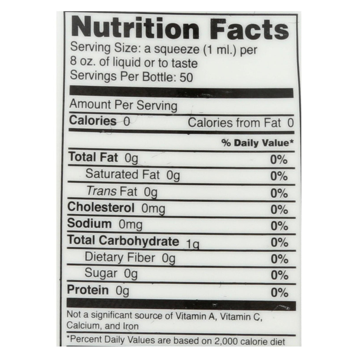 Sweetleaf Vanilla Stevia Sweetener - 1.7 Oz. - Cozy Farm